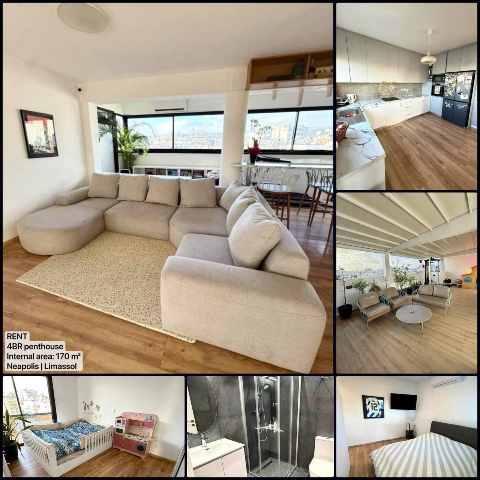2900 EUR · аренда · penthouse · 4 комнаты · 170 m² · #8638 | MyProperties Cyprus