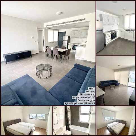 1500 EUR · аренда · apartment · 2 комнаты · 80 m² · #9694 | MyProperties Cyprus