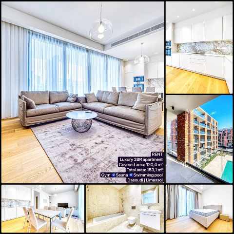 5500 EUR · аренда · apartment · 3 комнаты · 120.4 m² · #9734 | MyProperties Cyprus