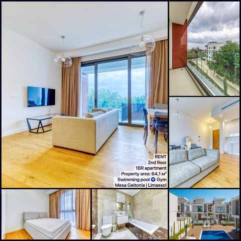1900 EUR · ενοικίαση · apartment · 1 δωμάτιο · 64.1 m² · #9765 | MyProperties Cyprus