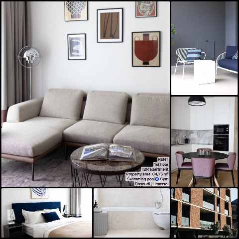 2800 EUR · аренда · apartment · 1 комната · 58.6 m² · #9766 | MyProperties Cyprus
