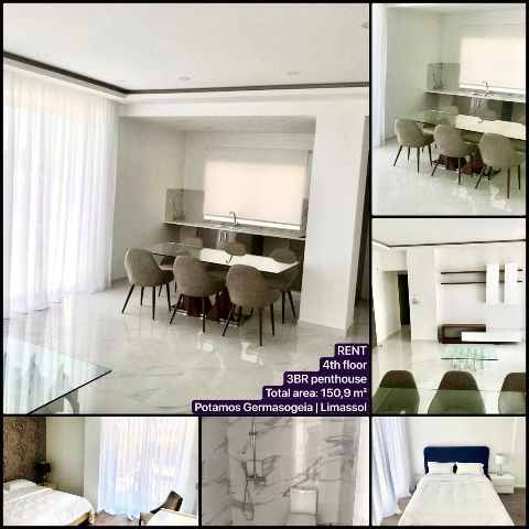 2700 EUR · ενοικίαση · penthouse · 3 δωμάτια · 112.5 m² · #9801 | MyProperties Cyprus