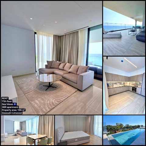 9500 EUR · аренда · apartment · 3 комнаты · 196 m² · #9860 | MyProperties Cyprus