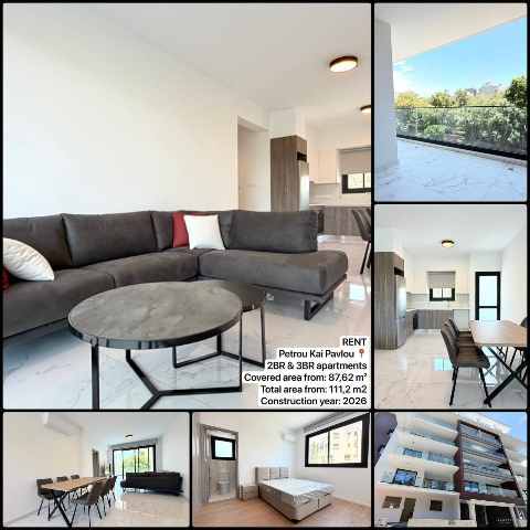2800 EUR · аренда · apartment · 2 комнаты · 111.2 m² · #9889 | MyProperties Cyprus