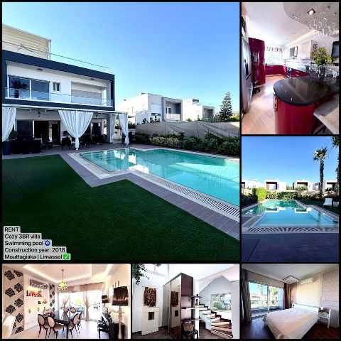 7500 EUR · аренда · house · 3 комнаты · 186 m² · #9979 | MyProperties Cyprus