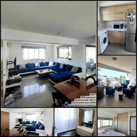 1500 EUR · аренда · apartment · 2 комнаты · 102 m² · #9981 | MyProperties Cyprus