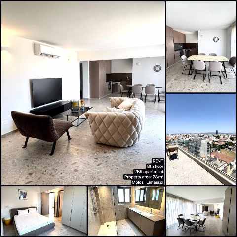 2400 EUR · аренда · apartment · 2 комнаты · 78 m² · #10175 | MyProperties Cyprus