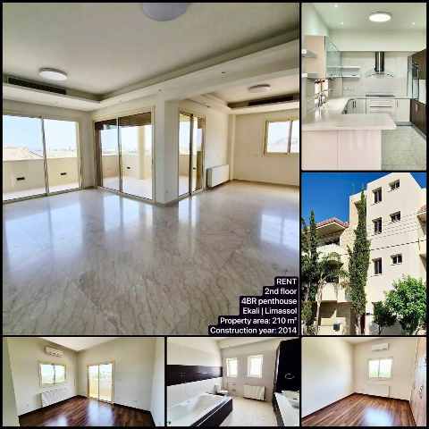 2500 EUR · аренда · penthouse · 4 комнаты · 210 m² · #10185 | MyProperties Cyprus