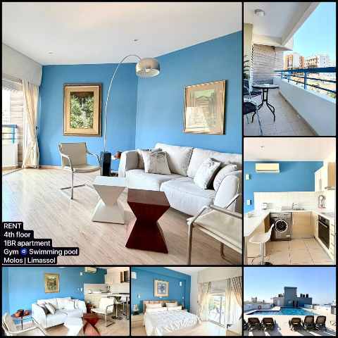 1600 EUR · аренда · apartment · 1 комната · 50 m² · #10196 | MyProperties Cyprus