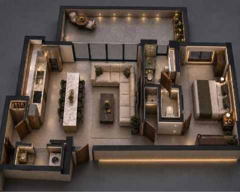 2450 EUR · аренда · apartment · 2 комнаты · #10246 | MyProperties Cyprus