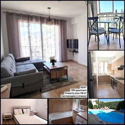 1400 EUR · ενοικίαση · apartment · 1 δωμάτιο · 58 m² · #10731 | MyProperties Cyprus