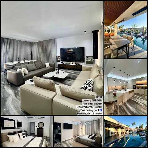 14000 EUR · аренда · house · 4 комнаты · 250 m² · #10810 | MyProperties Cyprus