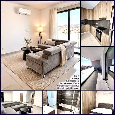 2500 EUR · ενοικίαση · apartment · 3 δωμάτια · 130 m² · #10830 | MyProperties Cyprus