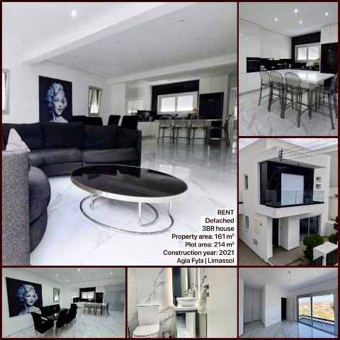 3600 EUR · аренда · house · 3 комнаты · 161 m² · #10831 | MyProperties Cyprus