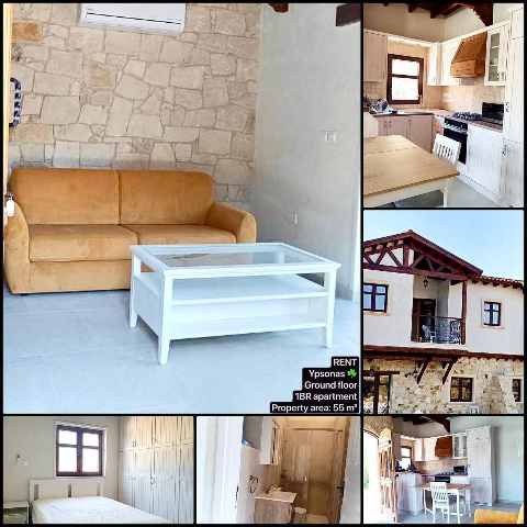 1250 EUR · ενοικίαση · apartment · 1 δωμάτιο · 55 m² · #10837 | MyProperties Cyprus