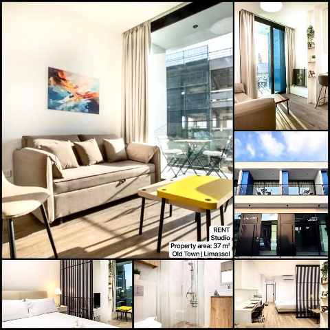 1350 EUR · аренда · apartment · студия · 37 m² · #10870 | MyProperties Cyprus