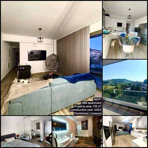 2100 EUR · аренда · apartment · 3 комнаты · 115 m² · #13056 | MyProperties Cyprus