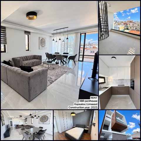 2600 EUR · аренда · penthouse · 3 комнаты · 110 m² · #13213 | MyProperties Cyprus